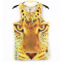 Print Animal 3D Sports Chaleco