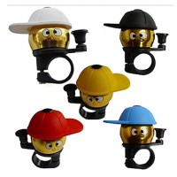 Bonito estilo de dibujos animados de bicicletas Bell Ball (5 colores) 