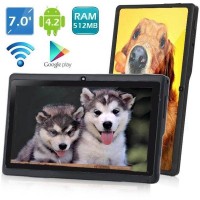 tablet pantalla capacitiva Android 4.0.3 4GB Tablet PC con WiFi (CPU: 1 GHz RAM