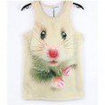 Print Animal 3D Sports Chaleco